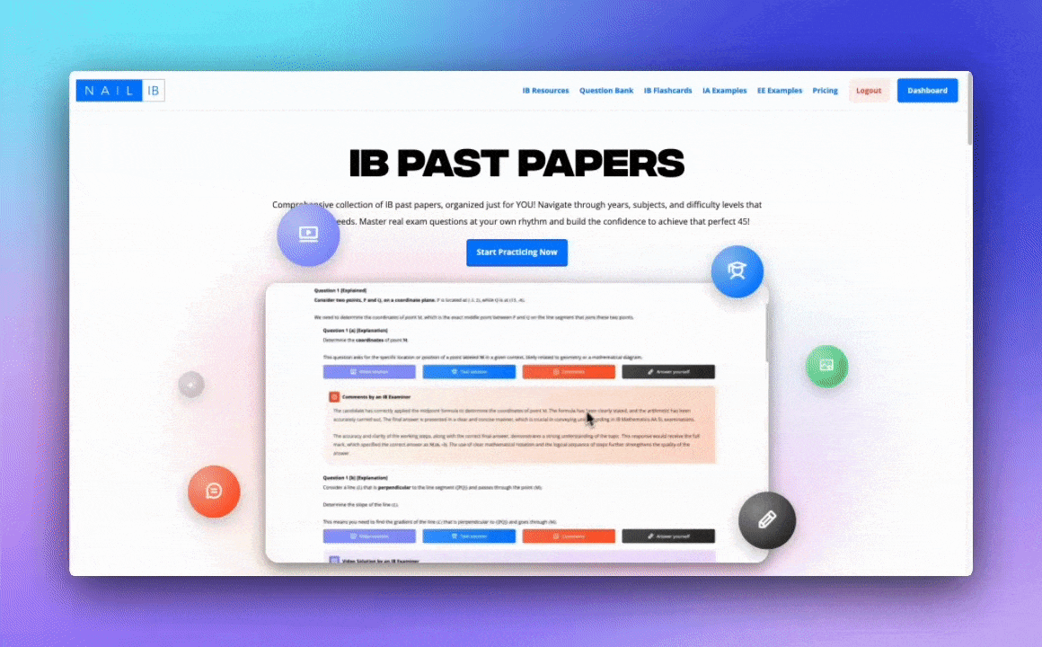 IB Flashcards Active Recall Method